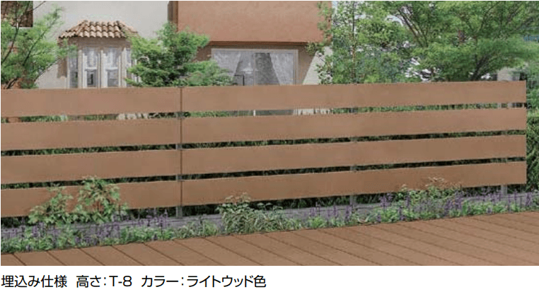 LIXILの「ボードラインフェンス【2023年版】」