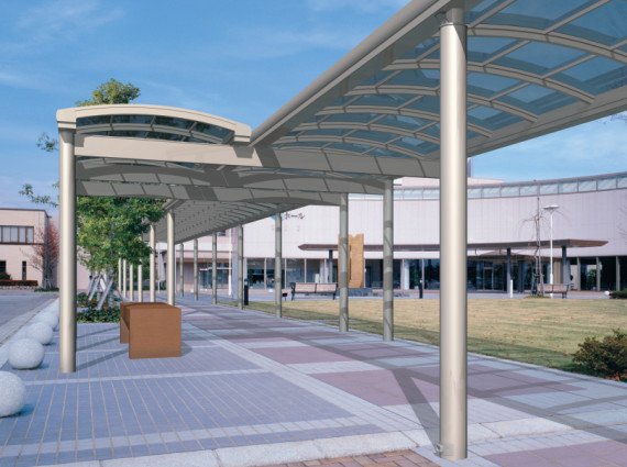 三協アルミの「ブレラウェイS 柱位置自在仕様 両支持タイプ 一般地域型 基本ユニット/傾斜基本ユニット 【2022年版】」