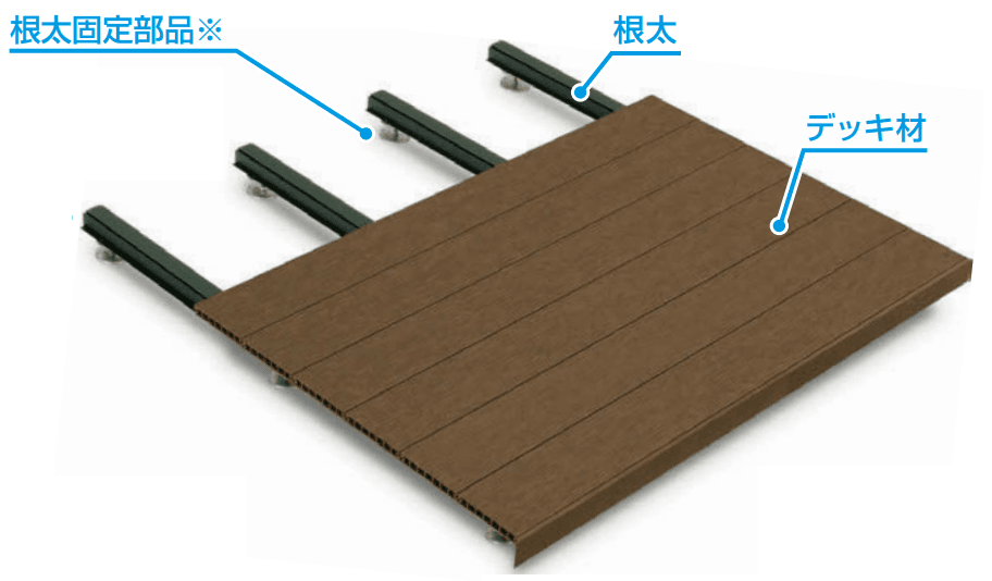 YKK APの「バルコニー用 リウッドデッキ 200 EG」のサブ画像1