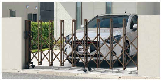 三協アルミの「クロスゲートL(2クロスタイプ 広ピッチ)【2022年版】」のサブ画像2