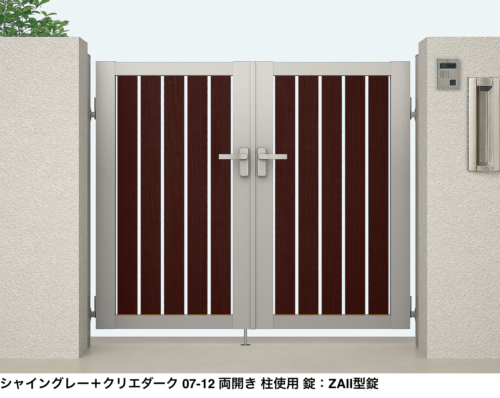 LIXILの「開き門扉AB ウッディTS2型【2022年版】」