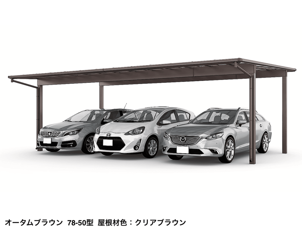 LIXILの「フーゴFプラス 3台用 柱間口移動【2023年版】」のサブ画像1