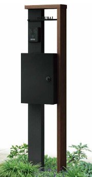 YKK APの「エクステリアポストT13型取付用ルシアス ポストユニット HD01型 【2022年版】」