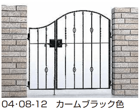 YKK APの「マンション向けポーチ門扉 トラディシオン 門扉5B型 【2022年版】」