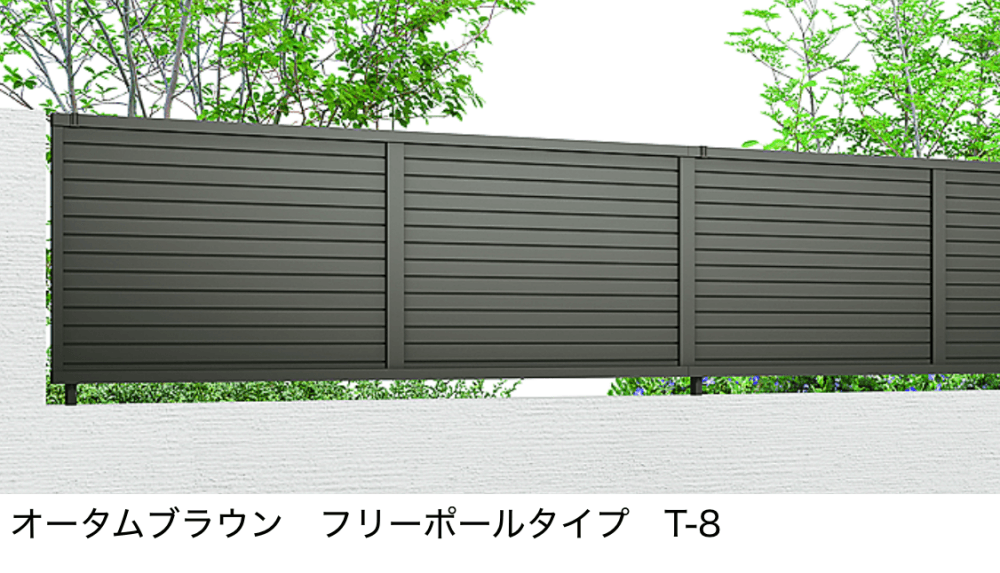 LIXILの「フェンスAB YM2型(横目隠し②)【2023年版】」のサブ画像1