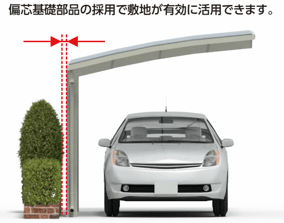YKK APの「カーポート用偏芯基礎部品 【2022年版】」のサブ画像3