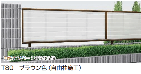 YKK APの「シンプレオ フェンスP2F型 採光ルーバー 【2022年版】」のサブ画像2