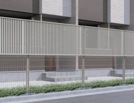 三協アルミの「ユメッシュプラス 上目隠しタイプ2型【2022年版】」