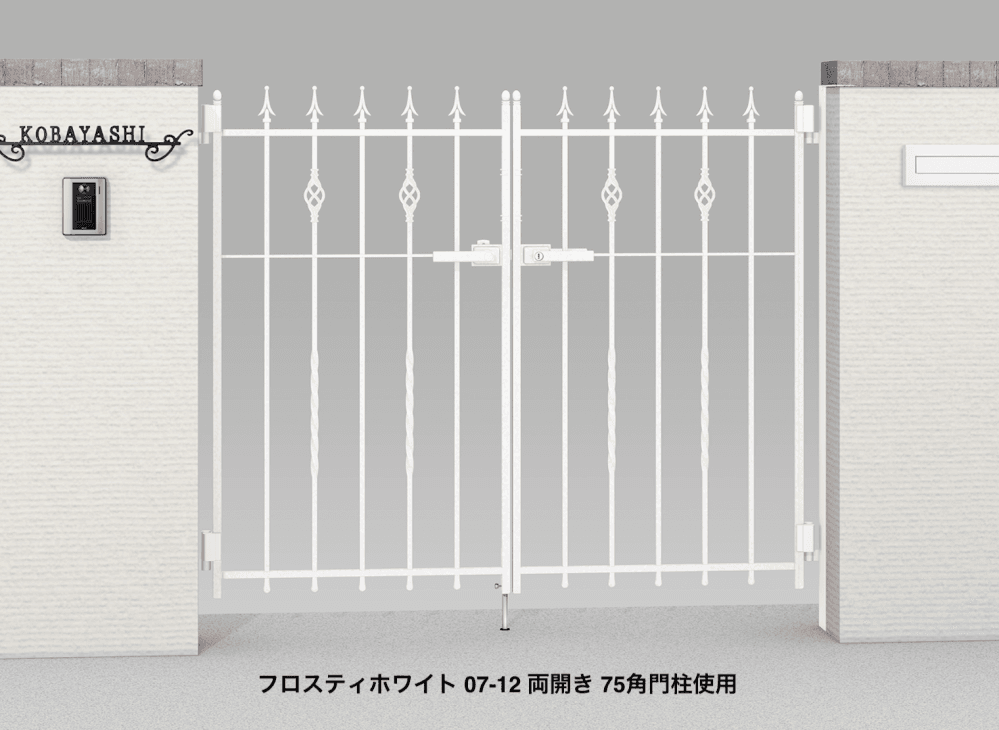 LIXILの「ラフィーネ門扉 2型」のサブ画像1