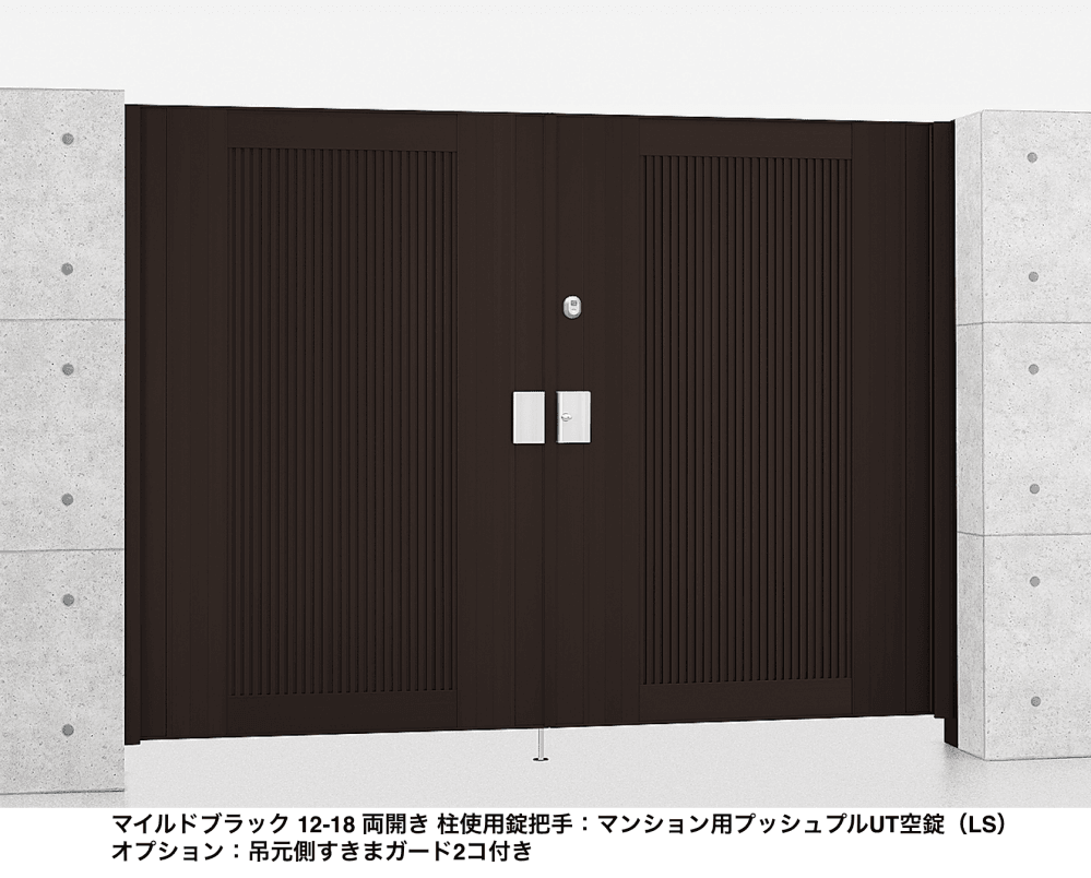 LIXILの「エルネクス門扉 M-TM型【2022年版】」のサブ画像3