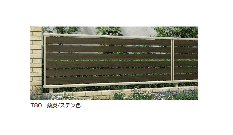 YKK APの「ルシアス フェンスH06R型 横スリット【2023年版】」