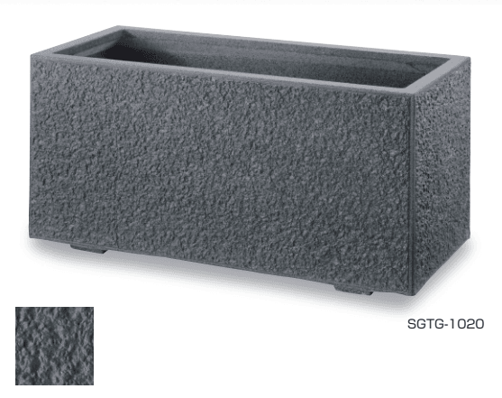 三協アルミの「プランター 石材調 K型 (GRC 穴あり) 【2022年版】」