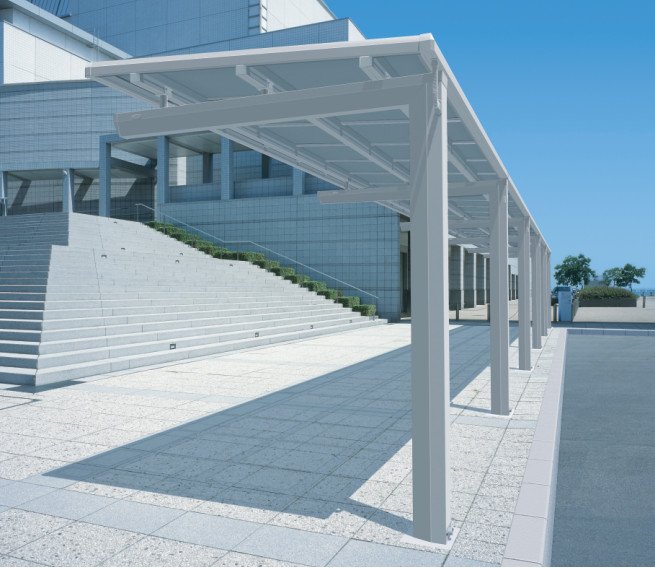 三協アルミの「レイロード 一本柱タイプ(偏芯柱) 基本ユニット 【2022年版】」