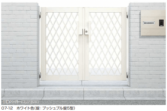 YKK APの「シンプレオ 門扉8型【2024年版】」