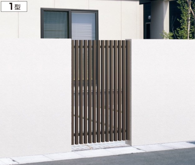 三協アルミの「エルファード片面タイプ1型(スクリーン本体/門柱+門扉)【2022年版】」のサブ画像3