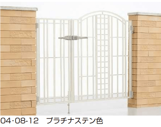 YKK APの「マンション向けポーチ門扉 ラヴェールV 門扉P2型 【2022年版】」