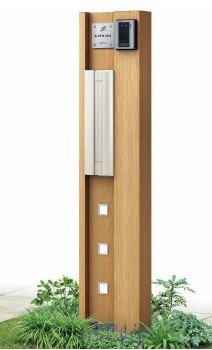 YKK APの「エクステリアポストT9型、T9R(L)型取付用ルシアス ポストユニット KE01型【2023年版】」