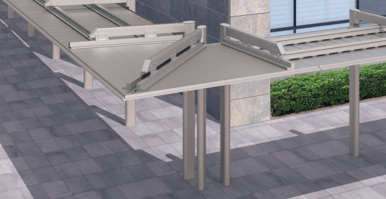 三協アルミの「ラグフォート Type1 900N/㎡ コーナー連結ユニット 【2022年版】」