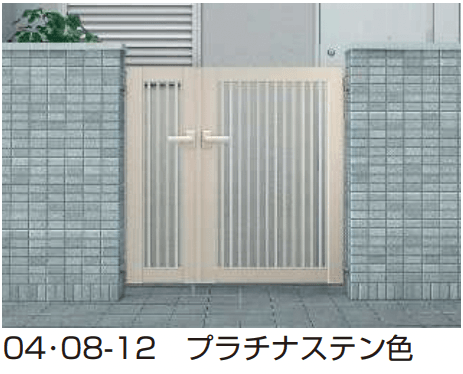 YKK APの「マンション向けポーチ門扉 シンプレオ 門扉10型 【2022年版】」