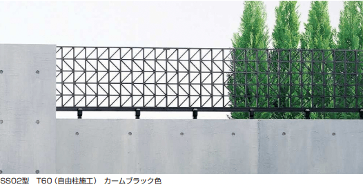 YKK APの「シャローネ フェンスSS02型 【2022年版】」