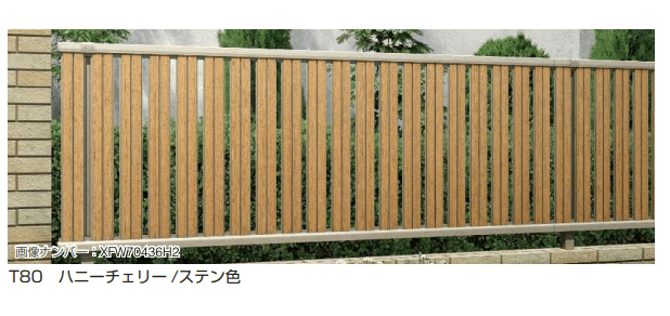 YKK APの「ルシアス フェンスF03型 たてスリット【2024年5月末まで】【2024年版】」