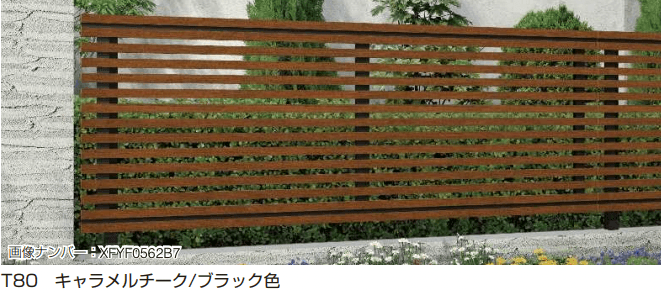 YKK APの「ルシアス フェンスH09型〈ブロック建て用〉2段支柱 【2022年版】」のサブ画像2