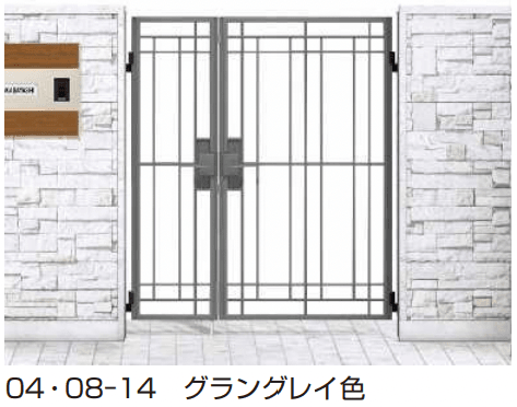 YKK APの「シャローネ 門扉SB02型 【2022年版】」のサブ画像1