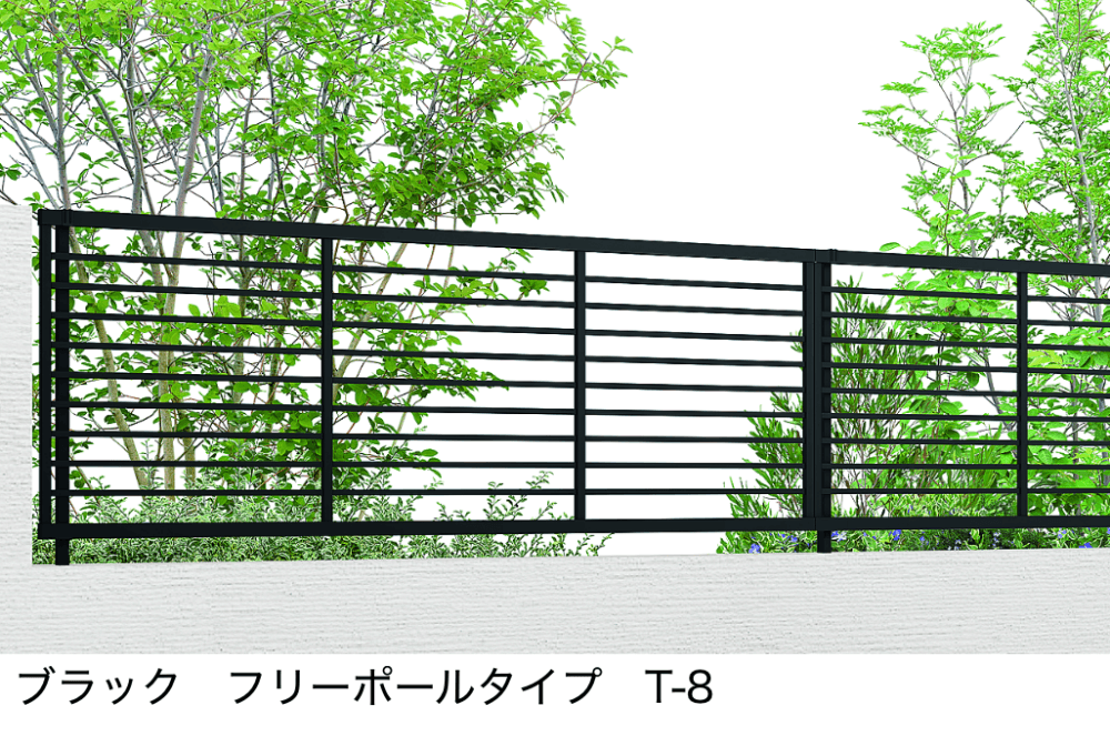 LIXILの「フェンスAB YR2型(横格子②)【2023年版】」のサブ画像4