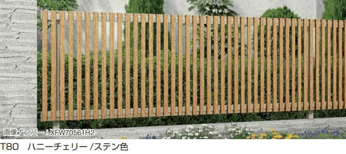 YKK APの「ルシアス フェンスH08型〈ブロック建て用〉2段支柱 【2022年版】」のサブ画像2