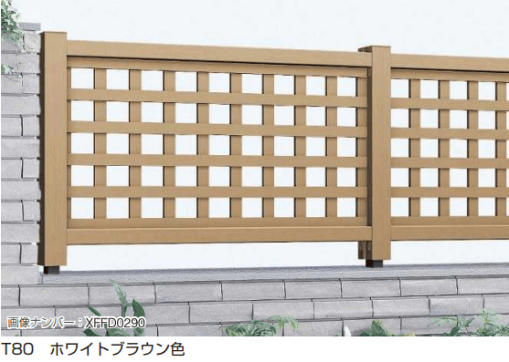 YKK APの「ガーデン倶楽部 リウッド シリーズ リウッド フェンス1型【2023年版】」