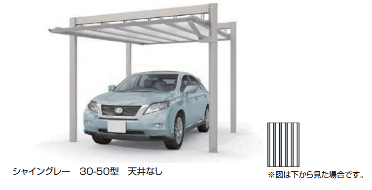 LIXILの「アーキフィールド カールーフ 1台用」のサブ画像1