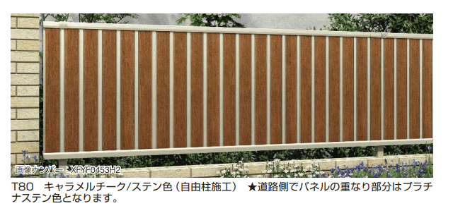 YKK APの「ルシアス フェンスF01型 たて目隠し【2024年5月末まで】【2024年版】」