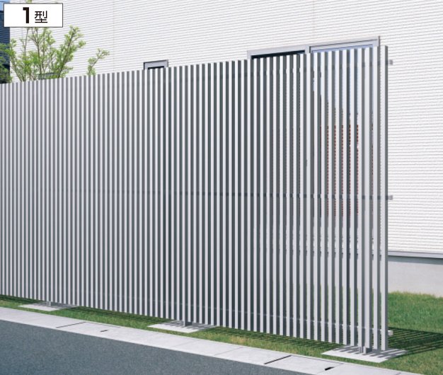 三協アルミの「エルファード片面タイプ1型(スクリーン本体/門柱+門扉)【2022年版】」のサブ画像2