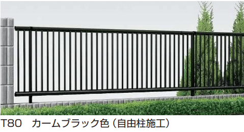 YKK APの「シンプレオ フェンス10F型 たて(粗)格子【2024年5月末まで】【2024年版】」のサブ画像1