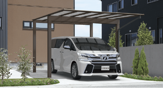 三協アルミの「スカイリード 両側支持タイプ(耐積雪量20cm仕様:1台用基本・奥行連結・奥行片寄せ)【2023年版】」のサブ画像2