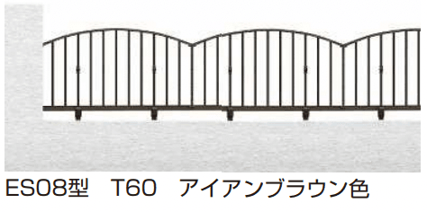 YKK APの「シャローネ フェンスES08型【2023年版】」のサブ画像1