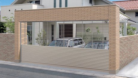三協アルミの「パレオS型(装飾パネルタイプ)【2022年版】」のサブ画像1