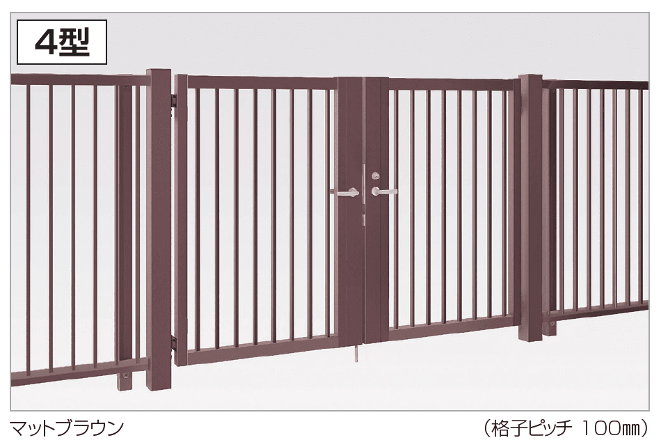 門扉 EAM4型(標準錠仕様)1