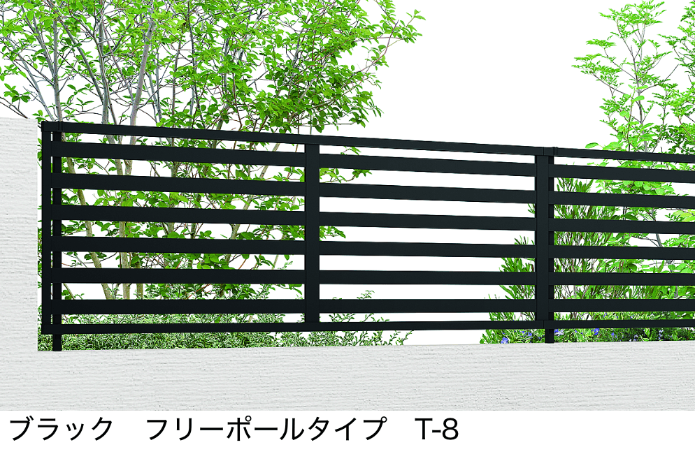 LIXILの「フェンスAB YR3型(横格子③)【2023年版】」のサブ画像3