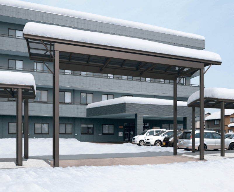 三協アルミの「ファインロードS 緊急車両通過仕様 両支持タイプ/1500N/㎡ 積雪地域型 基本ユニット 【2022年版】」