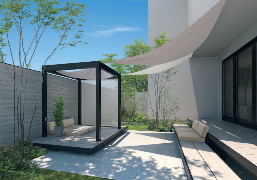 三協アルミの「アウトドアフレーム C-Class (フレーム本体 デッキON仕様) 【2022年版】」