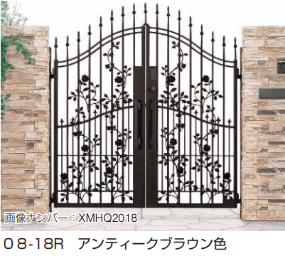 YKK APの「〔ピタットKey システム〕電気錠付 シャローネ 門扉シリーズ EA08型【2023年版】」