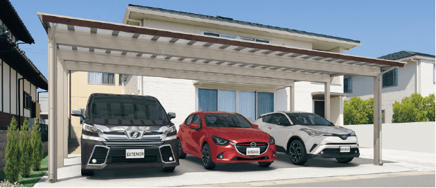 三協アルミの「スカイリードZ デラックスタイプ(耐積雪量50cm仕様:基本・奥行連結)【2022年版】」のサブ画像1