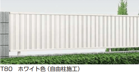 YKK APの「シンプレオ フェンス6F型 たて目隠し【2023年版】」のサブ画像1