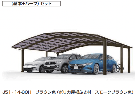 YKK APの「アリュース トリプル 600タイプ 基本セット/(基本+ハーフ)セット/たて(2)連棟セット 【2022年版】」のサブ画像1
