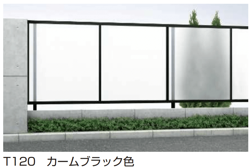 YKK APの「ルシアス フェンスJ01型 ポリカパネル 【2022年版】」のサブ画像3