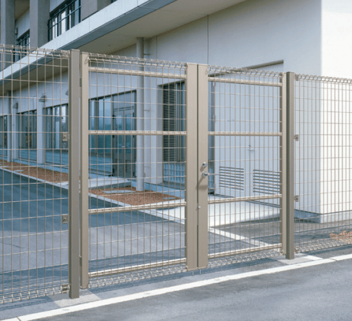 三協アルミの「ユメッシュR型門扉 60角スチール門柱【2023年版】」のサブ画像1