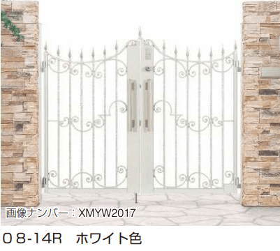 YKK APの「〔ピタットKey システム〕電気錠付 シャローネ 門扉シリーズ EA07型 【2022年版】」