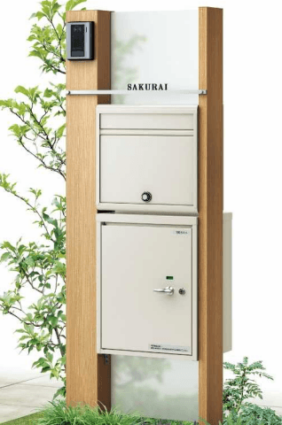 YKK APの「ポスティモ 宅配ボックス1型取付用ルシアス ポストユニット PC01型 【2022年版】」