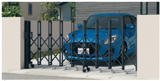三協アルミの「クロスゲートL(2クロスタイプ 広ピッチ)【2022年版】」のサブ画像1